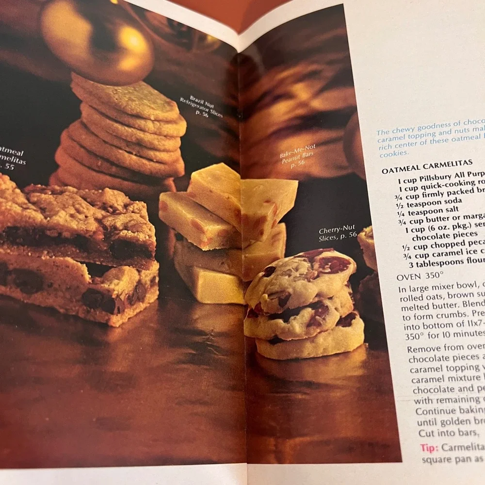 Vintage‎ Pillsbury Bake Off Cookie Favorites Cookbook Recipes Booklet Softcover